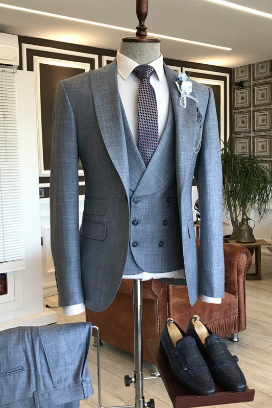 men-bespoke-business-suits-three-pieces--dusty-blue-peaked-lapel-set