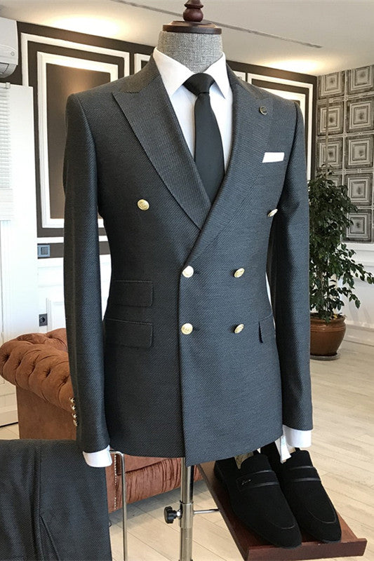 men-tuxedo-black-peaked-lapel-double-breasted-bespoke-business-suits