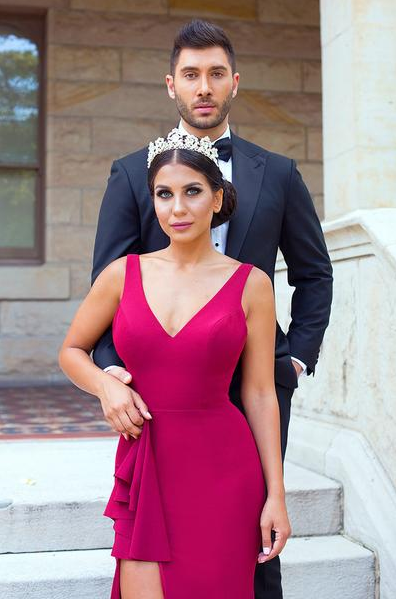 Sexy Mermaid Straps Burgundy Bridesmaid Dresses Split Backless Court Train