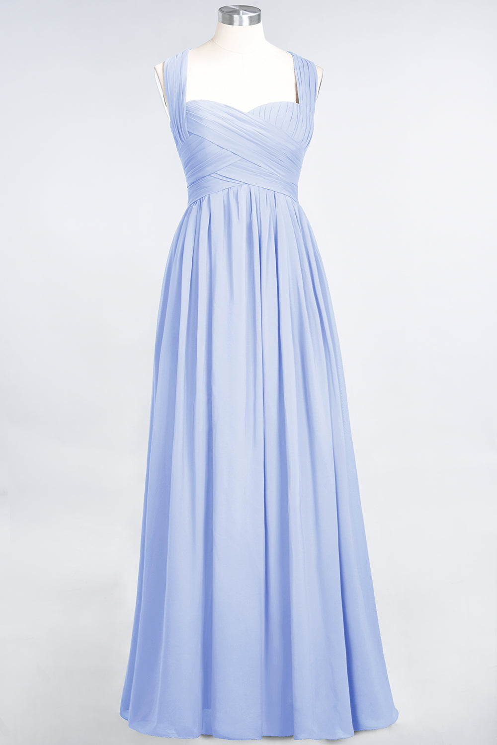 Chic Tiered Sweetheart Cap-Sleeves Bungurdy Bridesmaid Dresses-Babyonlinedress