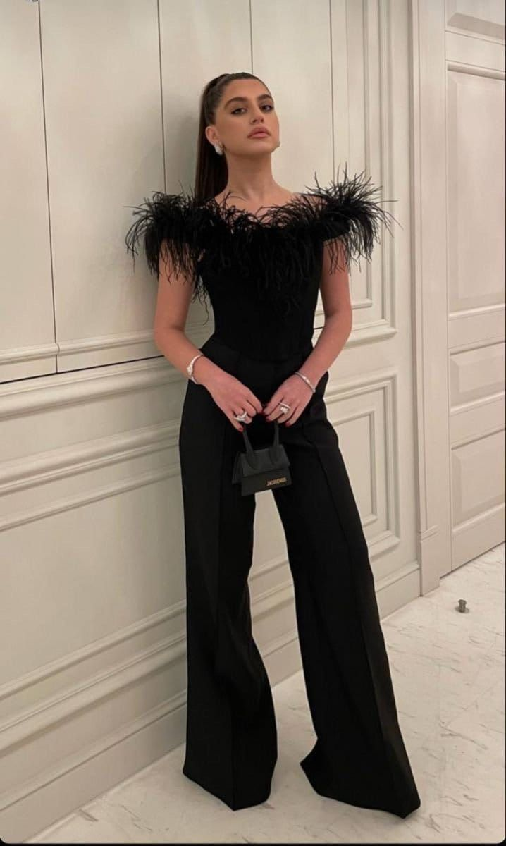 Luxury Strapless Party Jumpsuit with Off-the-Shoulder Patchwork-Babyonlinedress