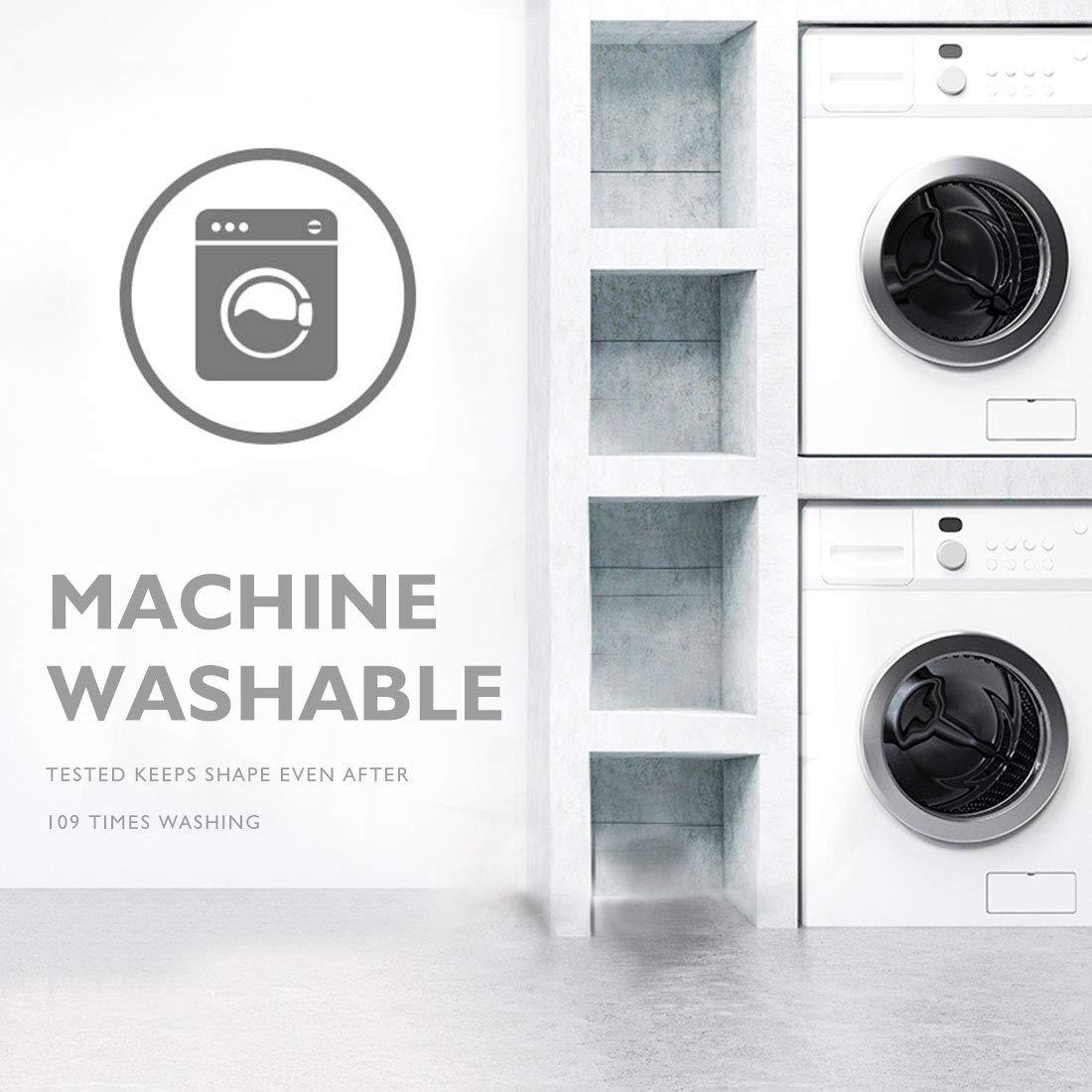 Mattress Pad Gray Full XL, Quilted Fitted With 8-21 Inch Deep Pocket