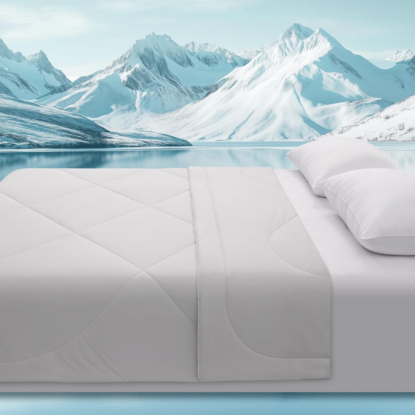 Queen Size Cooling Blankets for Hot Sleepers,Double Sided Cooling Comforter for Throw Size Bed,Cool Quilt for Summer Night Sweats,Breathable Soft Lightweight Silk Smooth,Grey