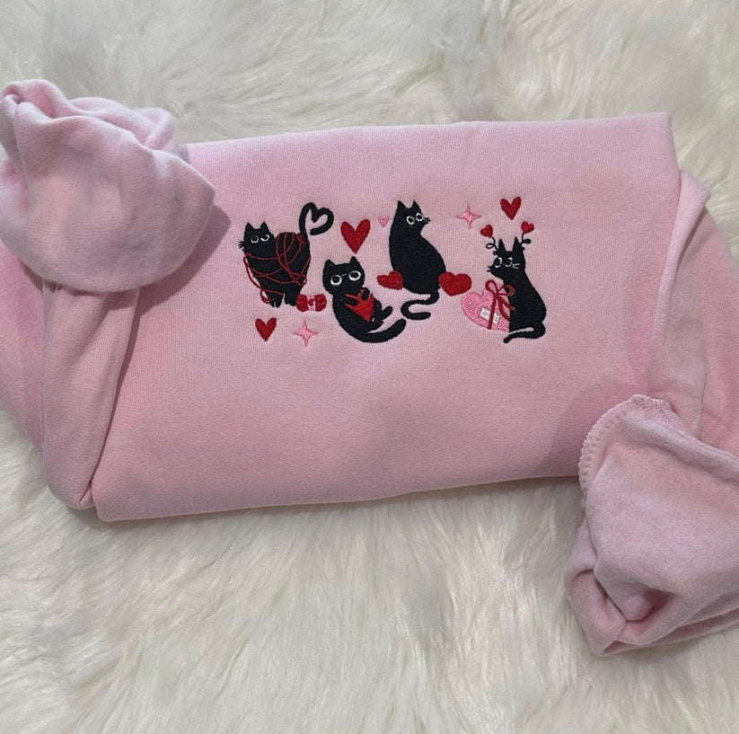 Kittens for Valentines Day Crewneck/Hoodie