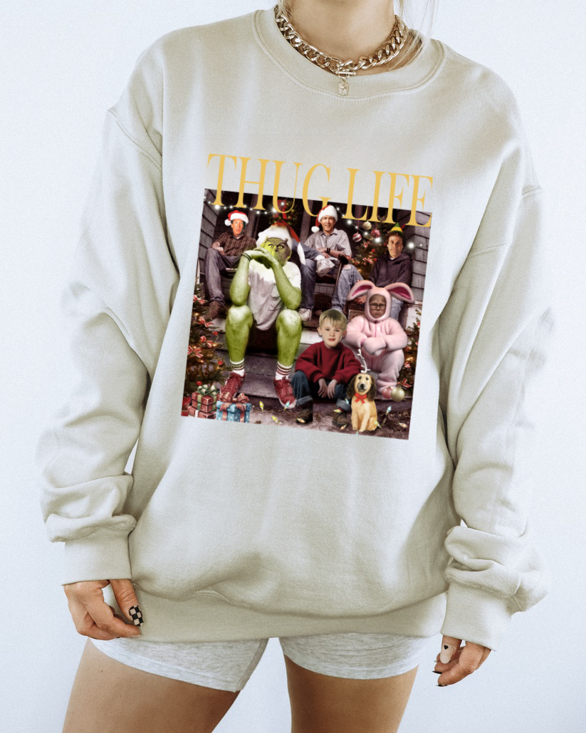 Thug Life 015 Crew neck/ Hoodie