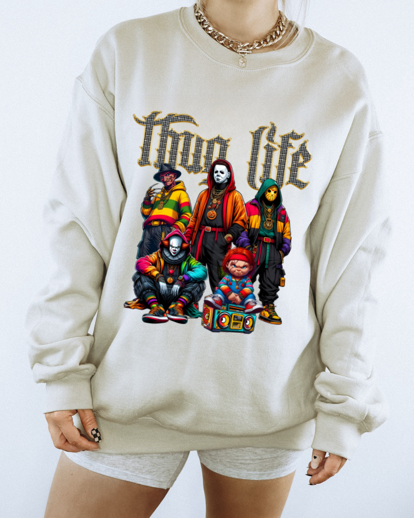 Thug Life 019 Crew neck/ Hoodie