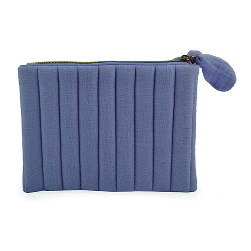 WW2604010041 Dark Purple Woven Label ODM Purse