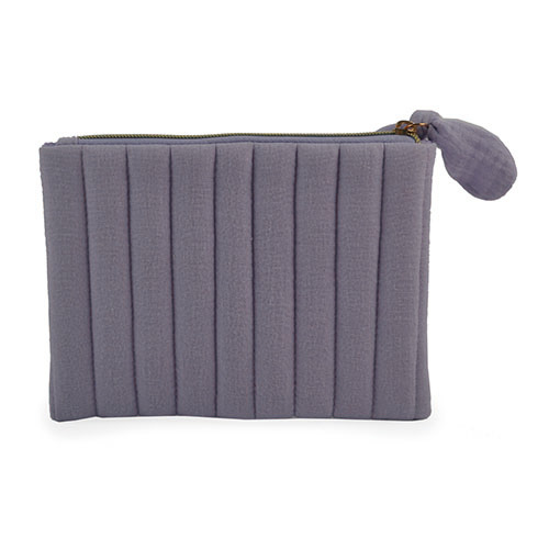 WW2604010041 Dark Purple Woven Label ODM Purse