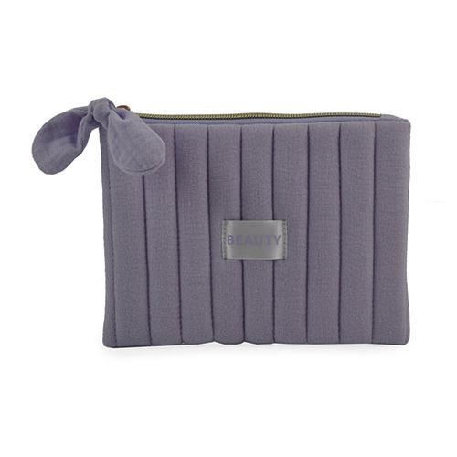 WW2604010041 Dark Purple Woven Label ODM Purse