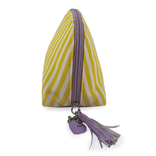 WW25010074 Yellow Stripe Purse