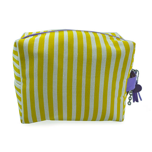 WW25010077 Purple Tassel Cosmetic Bag