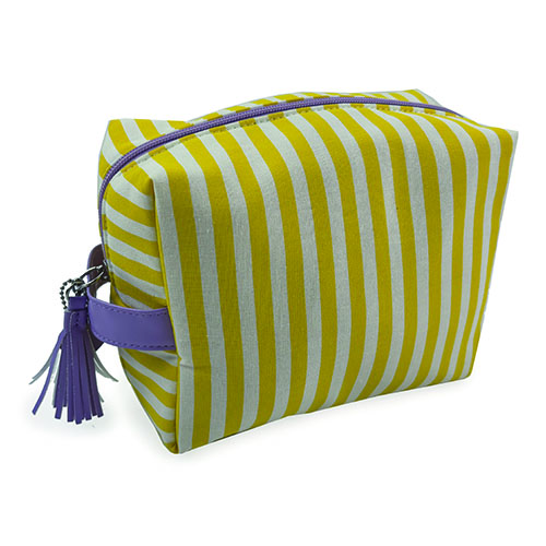 WW25010077 Purple Tassel Cosmetic Bag