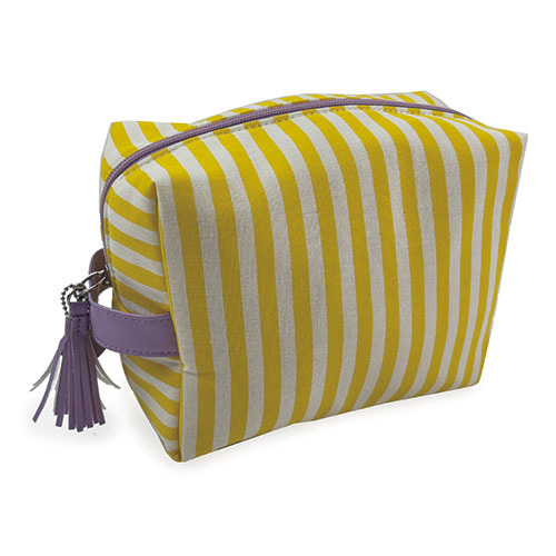 WW25010077 Purple Tassel Cosmetic Bag