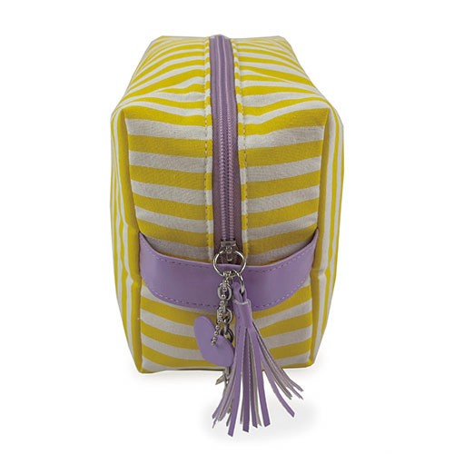 WW25010077 Purple Tassel Cosmetic Bag