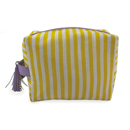 WW25010077 Purple Tassel Cosmetic Bag