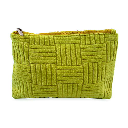 WW25010165 ODM Jacquard Terry Fabric Makeup Bag