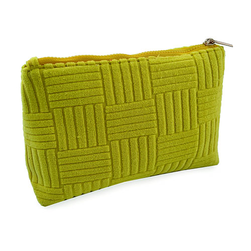 WW25010165 ODM Jacquard Terry Fabric Makeup Bag