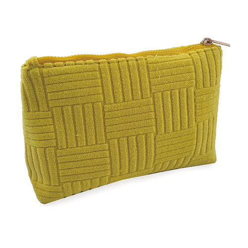 WW25010165 ODM Jacquard Terry Fabric Makeup Bag