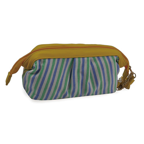 WW25010063 Small Stripe Makeup Bag