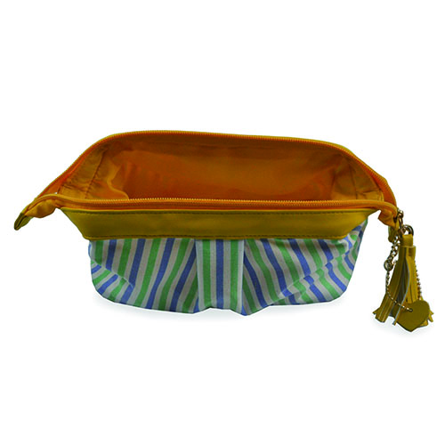 WW25010063 Small Stripe Makeup Bag