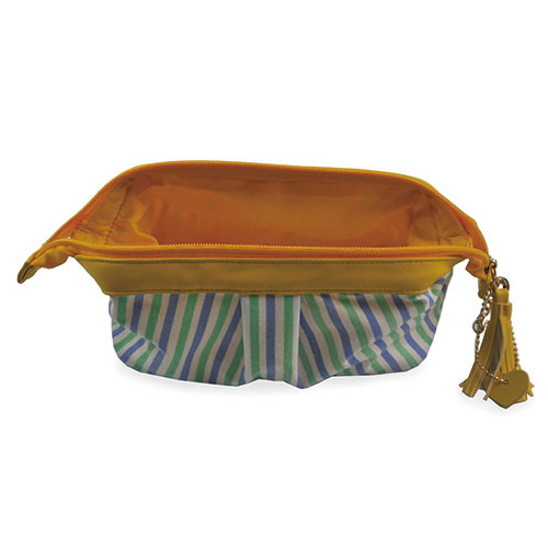 WW25010063 Small Stripe Makeup Bag