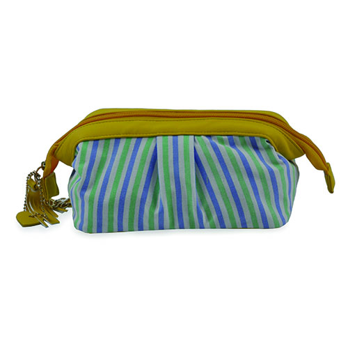 WW25010063 Small Stripe Makeup Bag