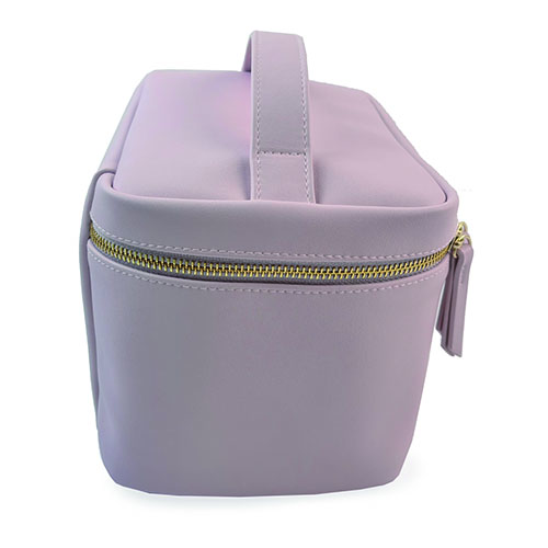 WW25010178 PU Leather Smoky Pink Cosmetic Box