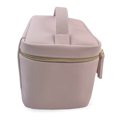 WW25010178 PU Leather Smoky Pink Cosmetic Box