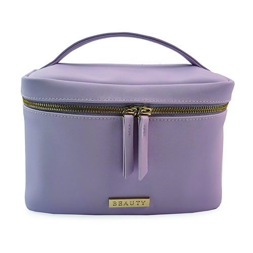 WW25010178 PU Leather Smoky Pink Cosmetic Box