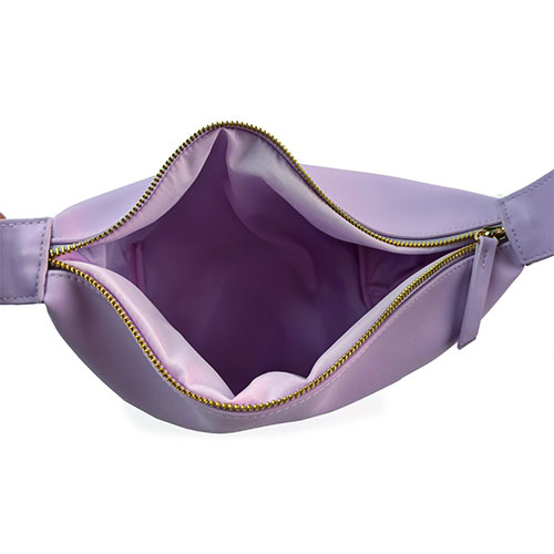 WW25010174 Pink PU Leather Small Cosmetic Bag