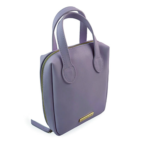 WW25010175 PU Metal Laser Logo Cosmetic Bag 