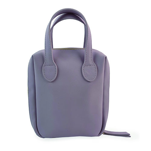 WW25010175 PU Metal Laser Logo Cosmetic Bag 