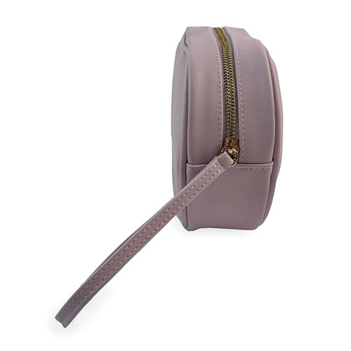 WW25010179 PU Heart Shape Wristlet Pouch