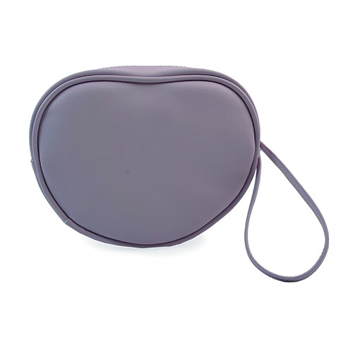 WW25010179 PU Heart Shape Wristlet Pouch