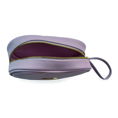 WW25010179 PU Heart Shape Wristlet Pouch