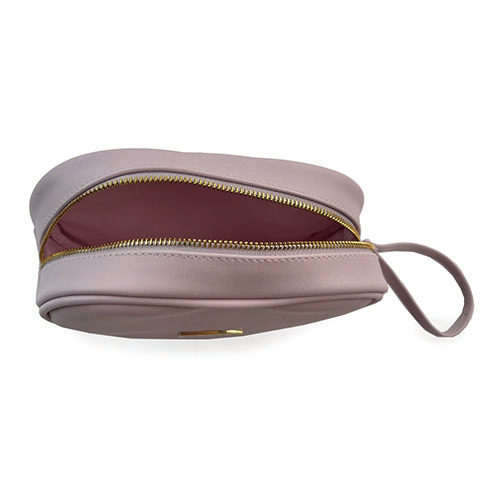 WW25010179 PU Heart Shape Wristlet Pouch