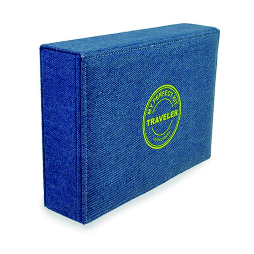 WW2604020008 MOQ 300 Denim Blue Accessory Box for Ring and Bracelet