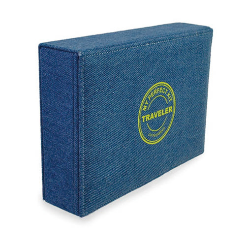 WW2604020008 MOQ 300 Denim Blue Accessory Box for Ring and Bracelet