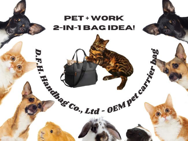 pet carrier bag manufacturer dfh handbag oem