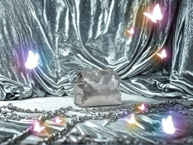 sequin or floral-decorated handbags manufacturer