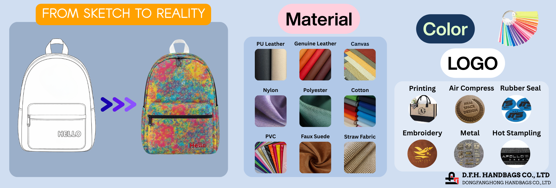 {"default":"Cosmetic Bag Manufacturer,Backpack Manufacturers,Duffel Bag Manufacturers,Lunch Bag Manufacturers"}
