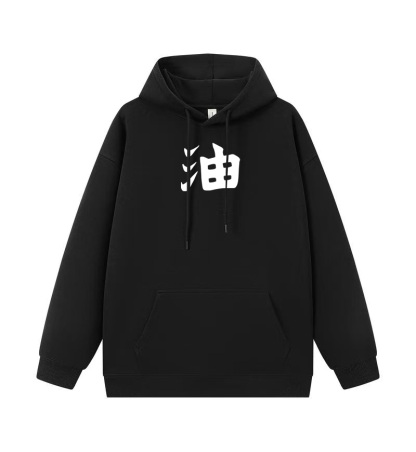Oversized Unisex Anime Print Hoodie