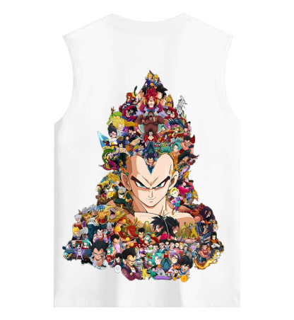 Unisex Anime Sleeveless Tank Top