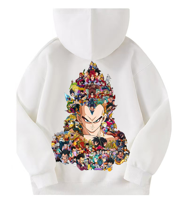 Unisex Anime Print Casual Oversized Hoodie