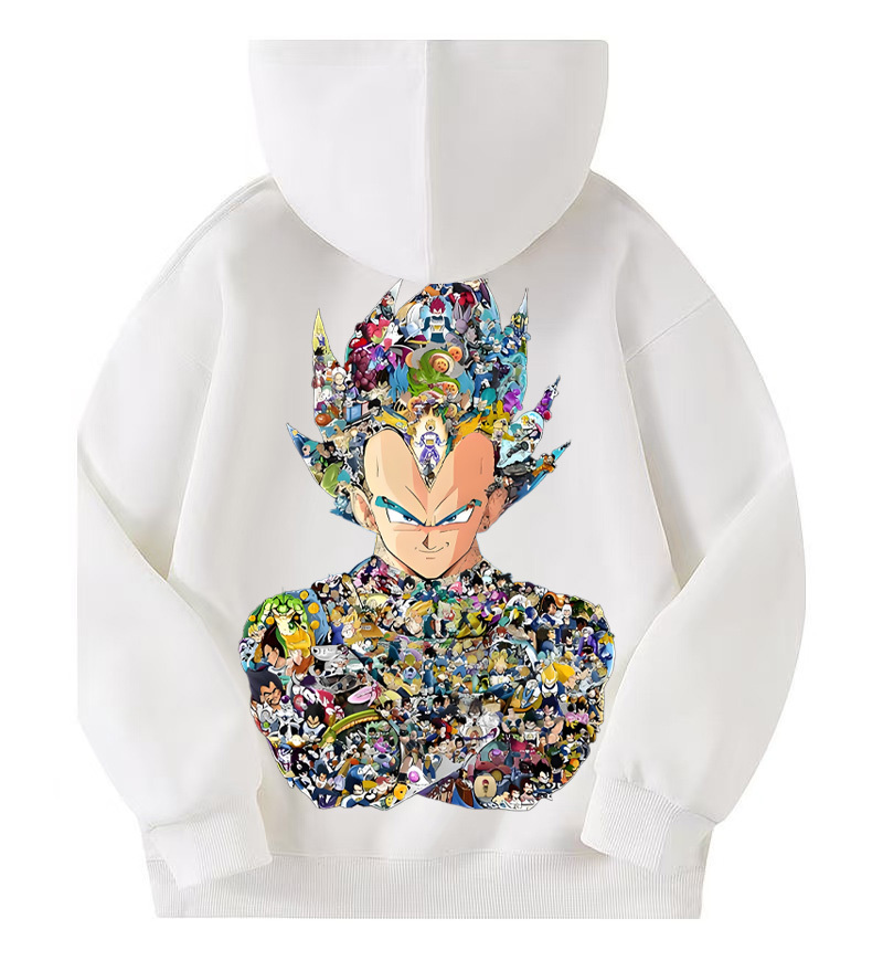 Unisex Anime Print  Casual Oversized Hoodie