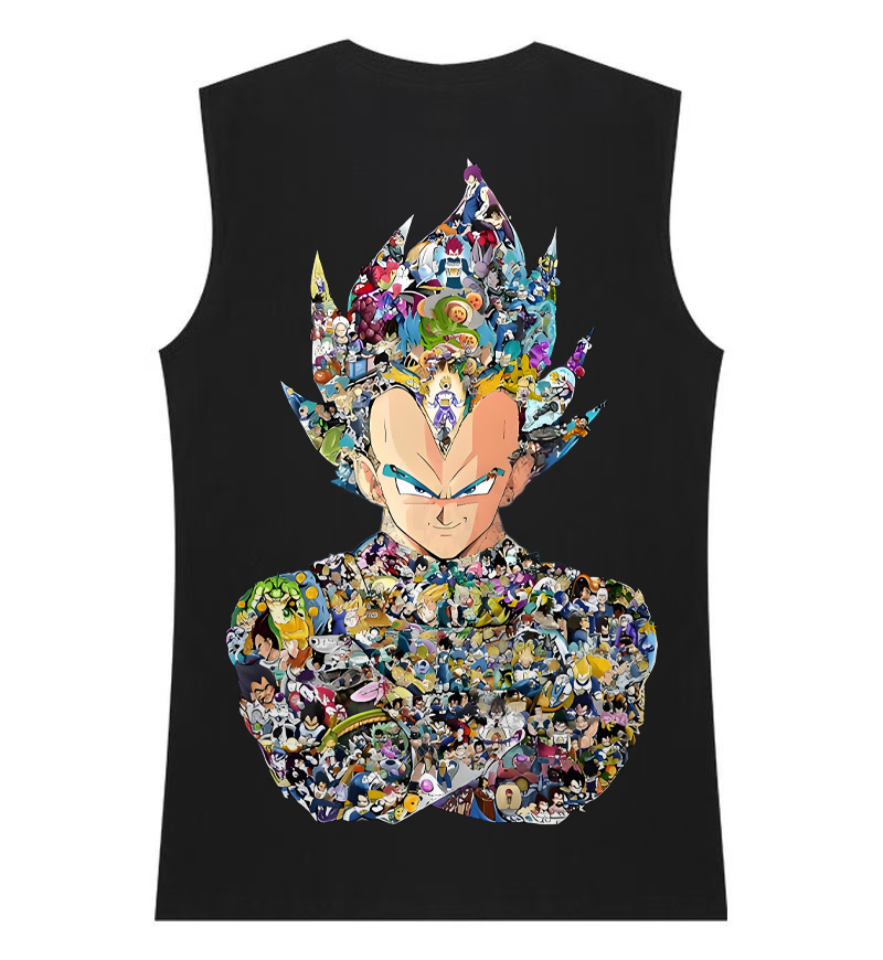 Unisex Anime Sleeveless Tank Top