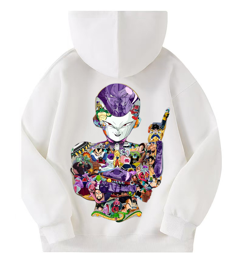Unisex Anime Print Casual Oversized Hoodie
