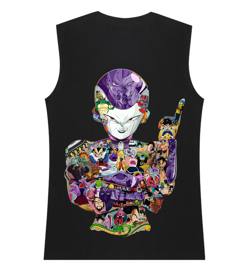 Unisex Anime Sleeveless Tank Top