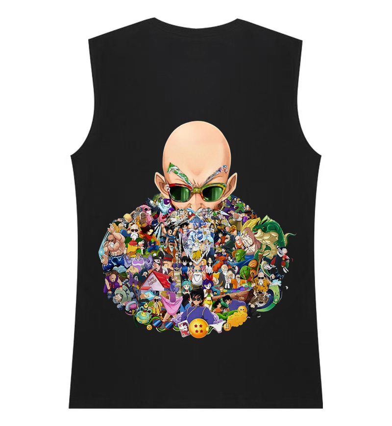 Unisex Anime Sleeveless Tank Top