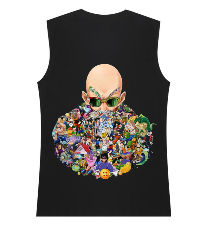 Unisex Anime Sleeveless Tank Top
